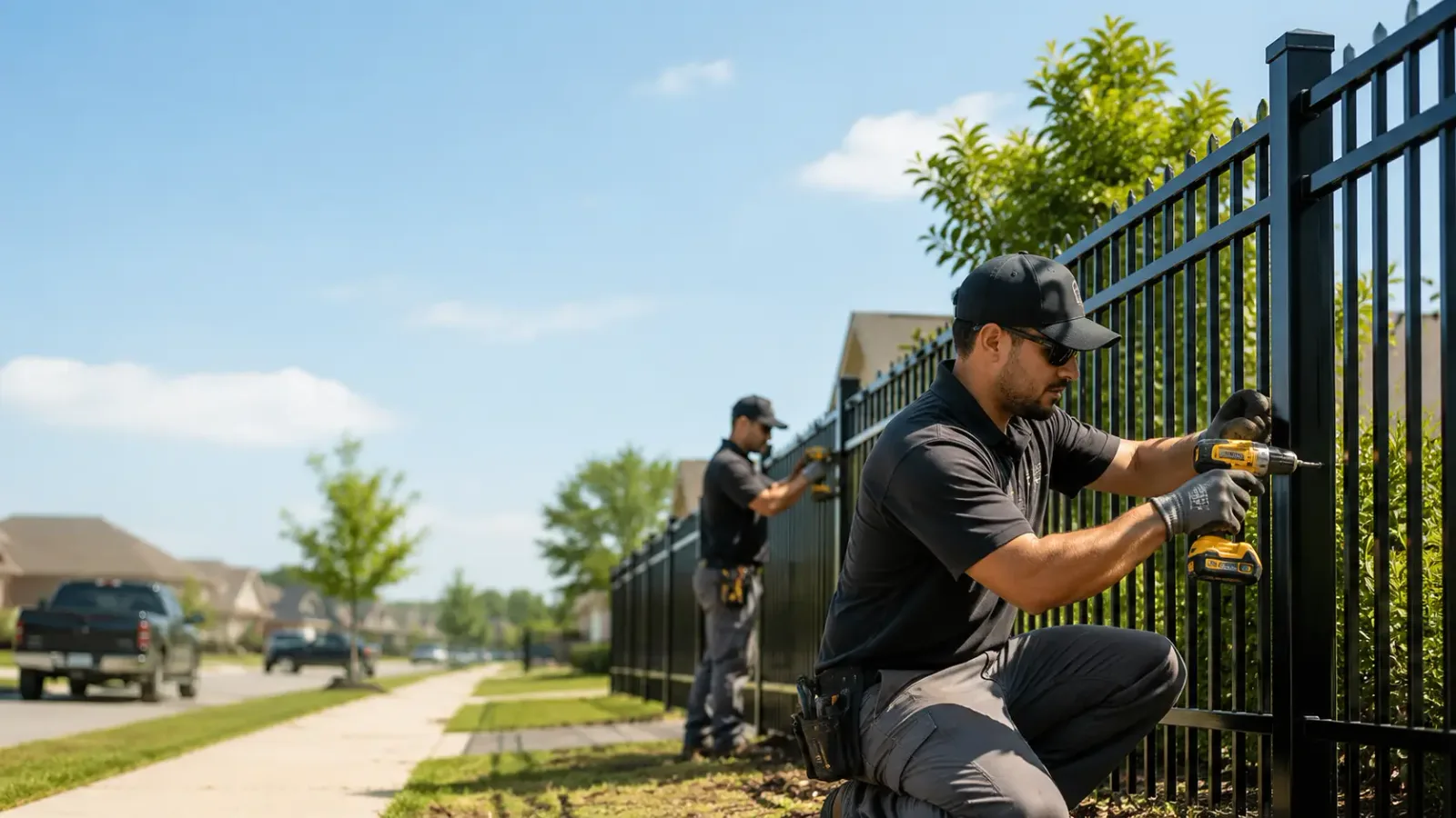 Metal Fence Installation in Elmaton, TX